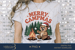 Merry Campmas PNG Sublimation Product Image 3