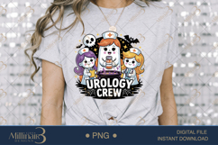 Urology Halloween Crew PNG |Funny Nurse Sublimation Product Image 3