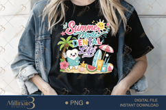 Summer Mode Dental Life PNG, Cute Dental Assistant Summer Su Product Image 3