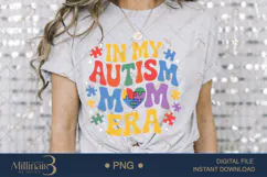 In My Autism Mom Ear PNG | Puzzle Piece Autism Aw Product Image 3