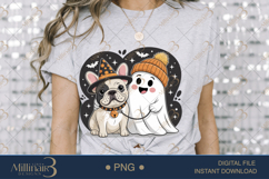 Spooky Season Paw PNG |Ghost Dog, Pumpkin Pu Product Image 3