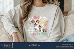I’m Not Just a Dog PNG | My Mom Says I’m Family Clipart Product Image 2