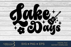 Lake Days SVG PNG Sublimation |Vacation |Lake Vacation Product Image 3
