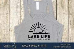 Lake Life is the Best Life SVG PNG Sublimation |Baby Shower Product Image 3
