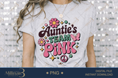 Auntie’s Team Pink PNG |Gender Reveal Party Product Image 3
