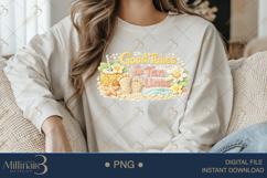 Good Times and Tan Lines PNG, Crochet Beach Sublimation Desi Product Image 3
