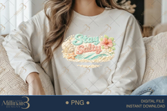 Stay Salty Crochet PNG Beachy Summer Design Product Image 3