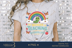 The Wonder of Teaching Inspirational Caterpillar PNG |Teache Product Image 3