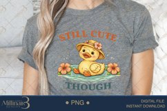 Still Cute Though PNG Adorable Duck Summer Clipart | Funny C Product Image 4