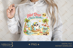 Hot Days Clean Teeth PNG, Cute Summer Dental Sublimation Des Product Image 4