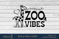 Zoo Vibes SVG PNG Sublimation|Students School Zoo Field Product Image 4
