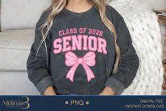 Coquette Senior 2026 PNG, Class of 2006 ,Proud Mom 2026 Product Image 3