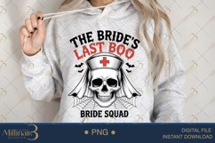 Bride Squad Spooky Bachelorette Fun PNG| Spooky Bachelorette Product Image 4