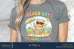 Beach Day Teacher Club PNG Cute Teacher Summer Clipart Product Image 4