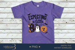 Expecting a Little Boo PNG |Halloween Pregnancy Announcemen Product Image 3