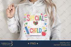 It Takes A Special Teacher PNG| Puzzle Piece Autism Awarenes Product Image 4