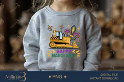 Happy Mardi Gras Truck PNG, Mardi Gras Shirt Design with Con Product Image 4