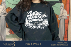 Lake House Memories 2026 SVG PNG, Matching Family Vacation S Product Image 4