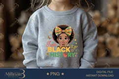 Am Black History PNG for Black History Month Shirt, African Product Image 4