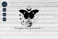 Sorry For Being Perfect SVG PNG Sublimation | Positive SVG Product Image 4