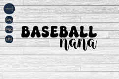 Baseball NanaSVG PNG Sublimation |Football Game | Baseball Product Image 4