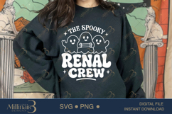 The Spooky Renal Crew SVG PNG, Funny Renal Nurse Halloween Product Image 4
