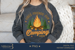 Life Is Better Campfire PNG | Cozy Camping Sublimation Product Image 4