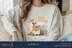 Halloween Book Club PNG | Halloween & Fall Sublimat Product Image 4