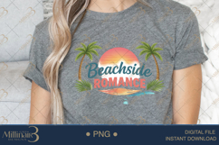 Beachside Romance PNG Tropical Sunset Love Quote Design Product Image 4