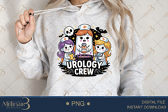 Urology Halloween Crew PNG |Funny Nurse Sublimation Product Image 4
