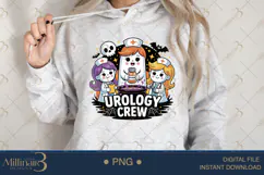 Urology Halloween Crew PNG |Funny Nurse Sublimation Product Image 4