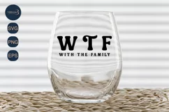 With The Family SVG |Friends SVG|Summer Reunion Trip SVG Product Image 4