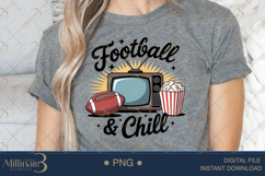 American Football PNG Bundle |Digital Design for Game Day Ap Product Image 5