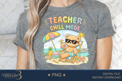 Summer Teacher PNG Bundle | Beach Teacher Clipart | Teacher Product Image 5