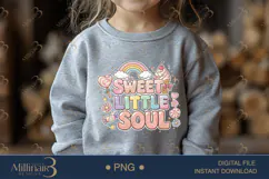 Sweet Little Soul PNG, Cute Kawaii Candy Rainbow Clipart, Pa Product Image 4