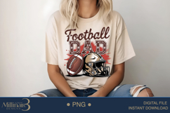 Football Dad PNG Game Day Png Sublimation for Sports Dads Product Image 4