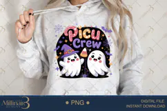 Pediatric ICU Halloween PNG |Funny Halloween Nurse Product Image 4