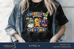Kindergarten Crew Chief PNG, Funny Teacher Design for Kinder Product Image 4