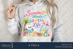 Summer Dental Assistant Design Bundle PNG, 20 Dental Summer Product Image 5