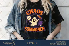 Chaos Summoner PNG, Funny Chaos Quote Design, Sarcastic Subl Product Image 4
