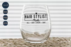 Hair Stylist Mode All Day Every Day SVG PNG Product Image 4