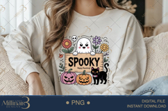 Spooky Happy Haunting PNG | Halloween Sublimation Product Image 4