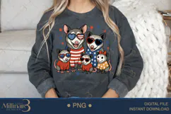 American Opossum Family PNG | Patriotic Woodland Clipart Product Image 4