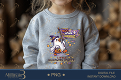 Boo Honk Hooray PNG, Cute Halloween Goose PNG, Little Hallow Product Image 4