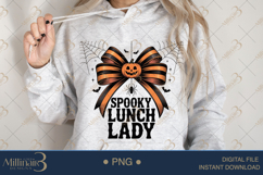 Spooky Lunch Lady PNG |Spooky School Cafeteria Staff Product Image 4