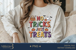No Tricks Just Treats Halloween PNG Product Image 4