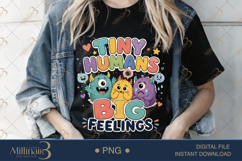 Tiny Humans Big Feelings PNG, Cute Social Emotional Learning Product Image 4