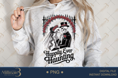 Happily Ever Haunting PNG| Halloween Couple Png Product Image 3