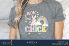 100 That Chick Crochet PNG Cute Easter Digital Download Product Image 4