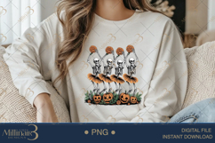 Retro Halloween Dancing Skeleton |Funny Halloween Skeleton P Product Image 4